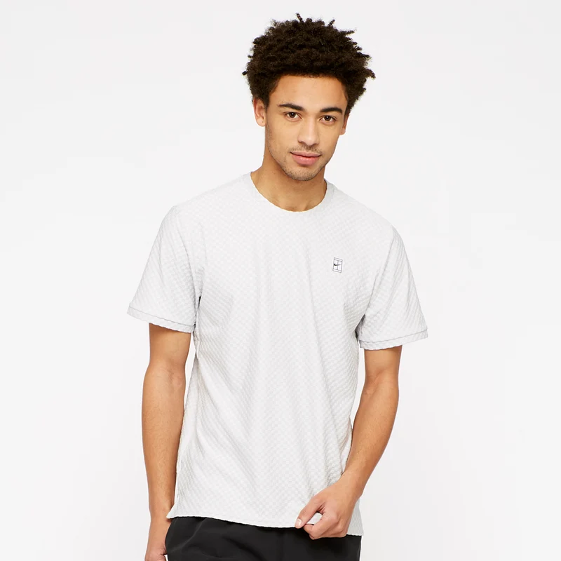 Nike Court Top SS Checkered