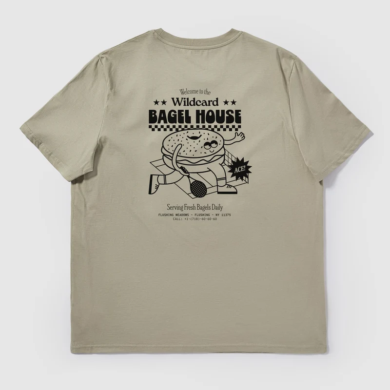 Wildcard 6-Love Bagel House Tennis T-Shirt