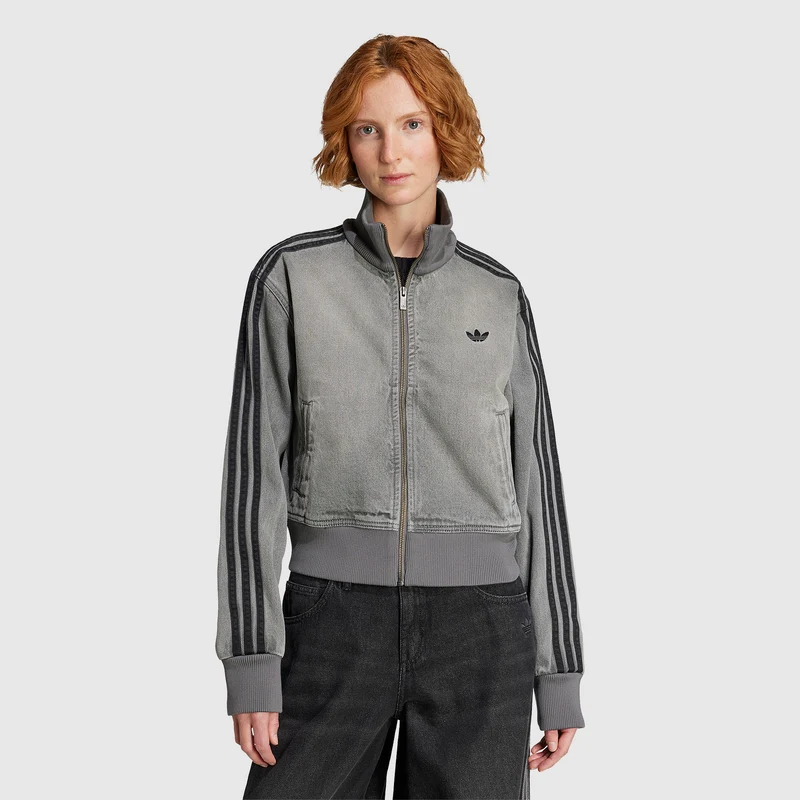 adidas Originals Womens Denim Track Top