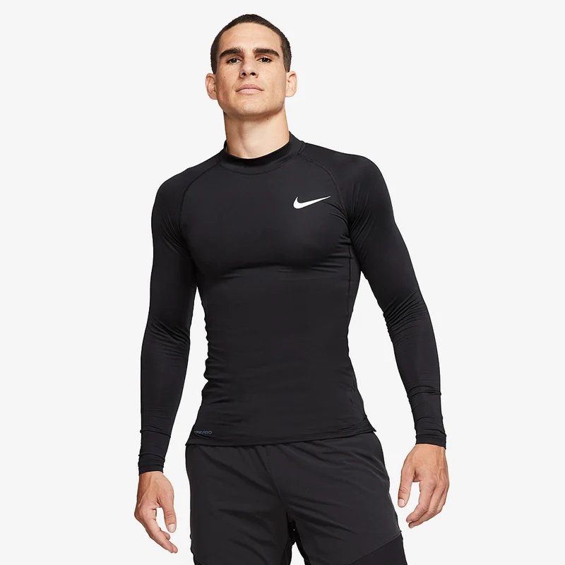 Nike Pro Tight-Fit LS Mock Top