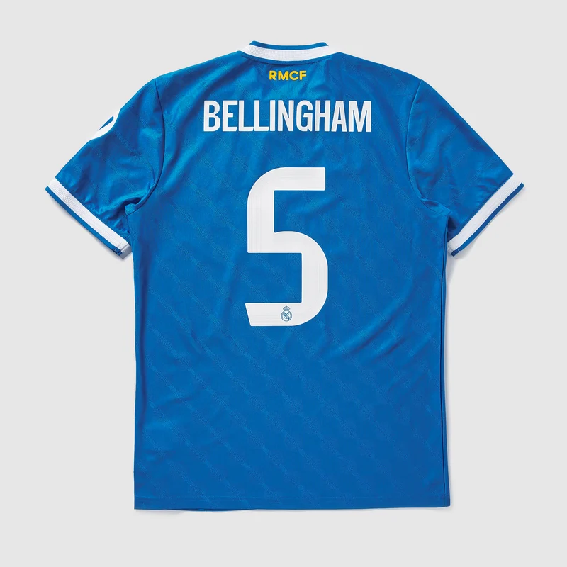 adidas Originals Real Madrid 25/26 Authentic Third Shirt with Bellingham 5