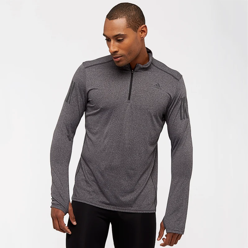 adidas Response Longsleeve Zip Tee