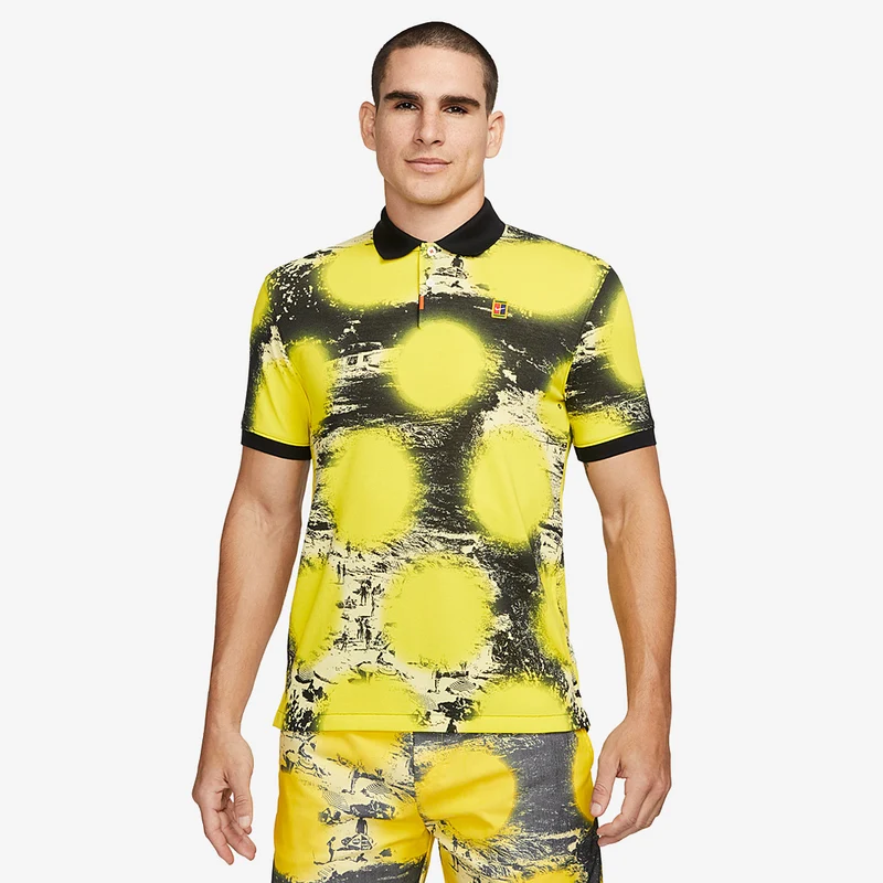 Nike Printed Slim-Fit Polo