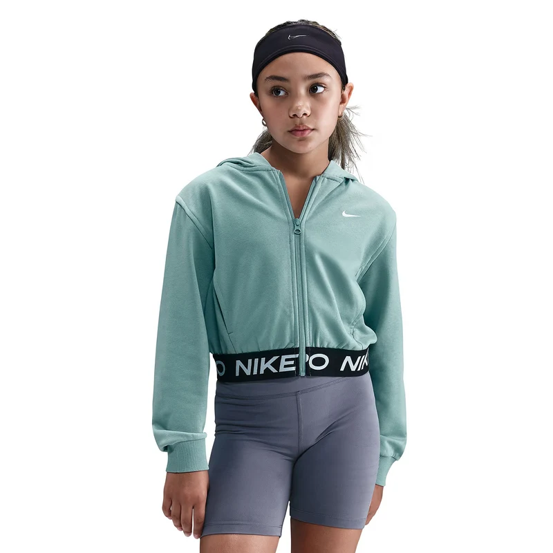 Nike Pro Older Girls Dri-FIT Fleece Hoodie (8-15Y)