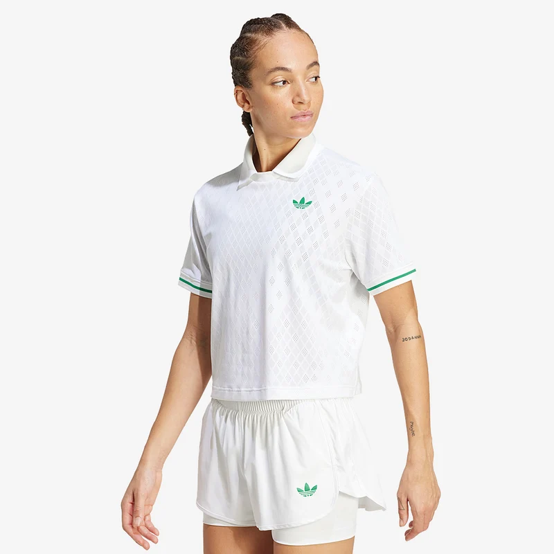 adidas Originals Womens Wimbledon Tennis Polo Pro