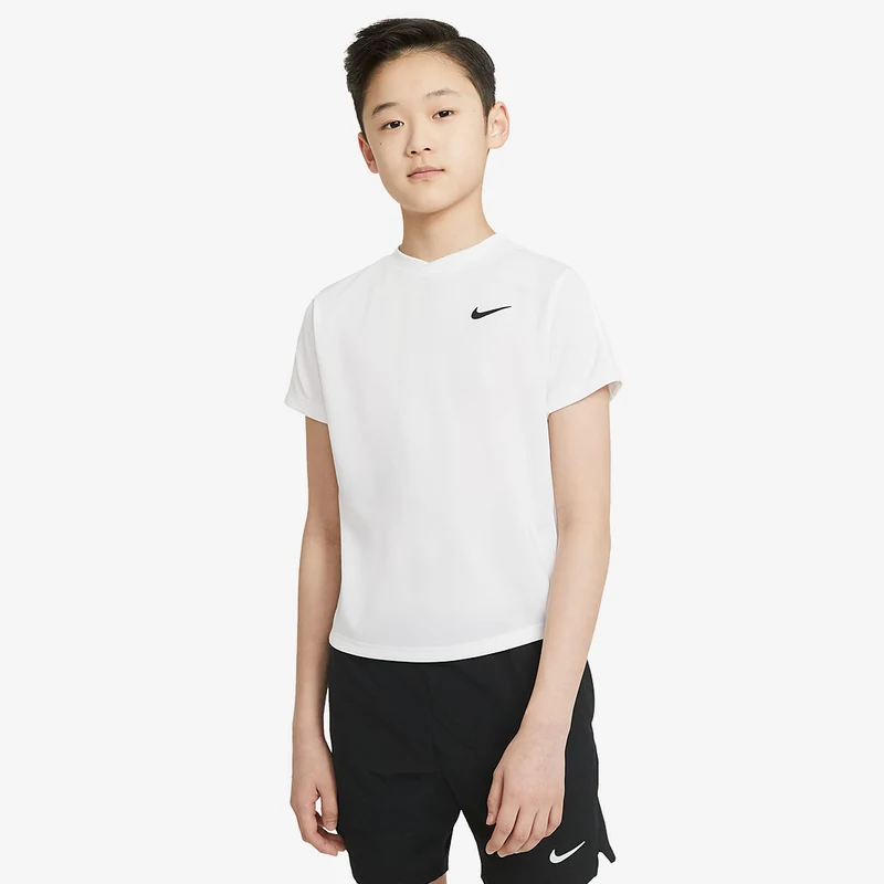 Nike Boys Court Dri-Fit Victory Shortsleeve Top