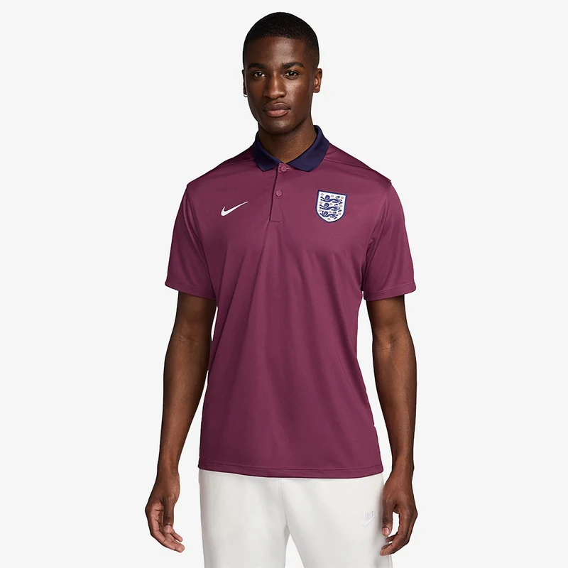 Nike England 2024 Dri-FIT Victory Solid Polo Shirt