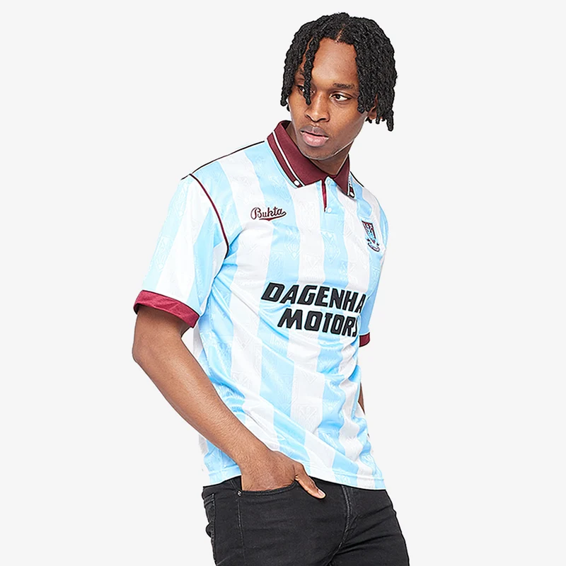 Score Draw West Ham United 1992 Bukta Away Shirt