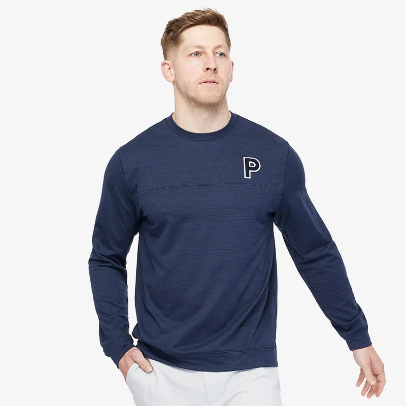 Puma Cloudspun Patch Golf Crewneck