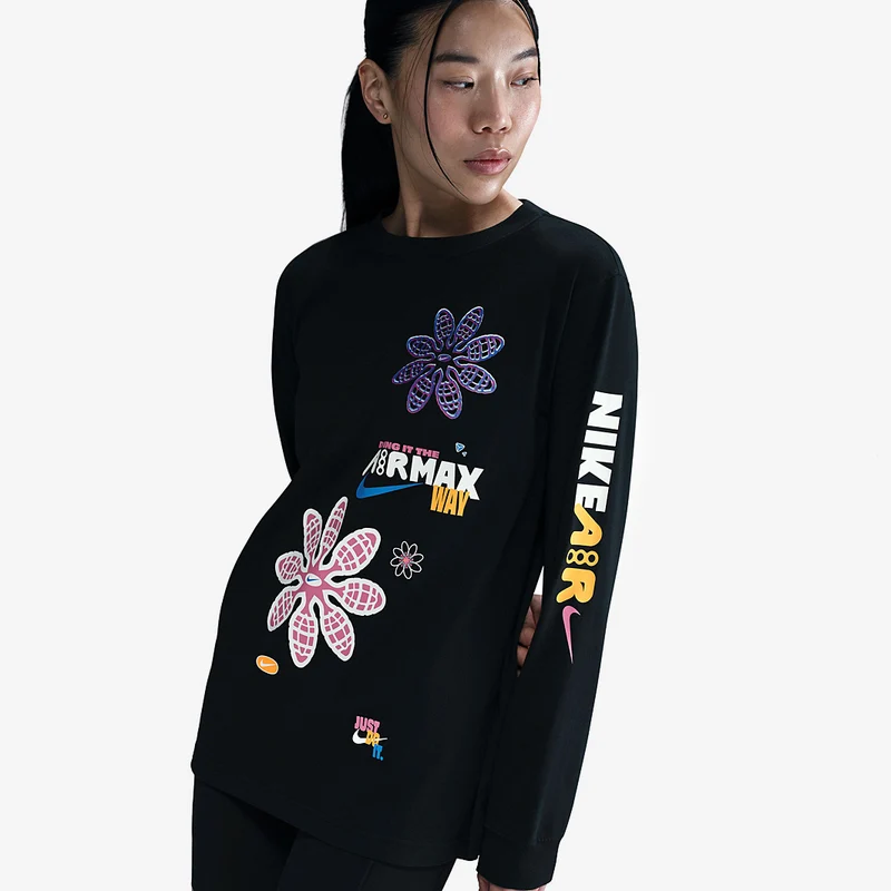Nike Sportswear Womens Long-Sleeve T-Shirt